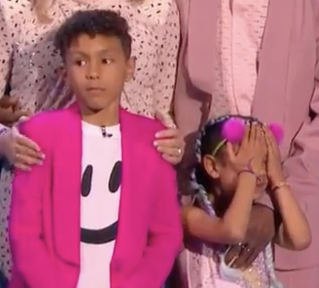 Britain’s Got Talent viewers fume as young girl is left in floods of tears on stage during live semi-final after her act fails to made it to series’ last round