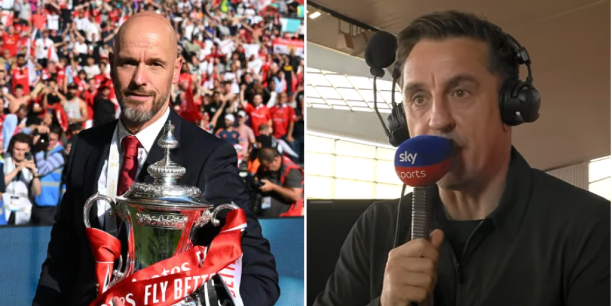 Gary Neville sends message to Man Utd owners over sacking Erik ten Hag |  Football