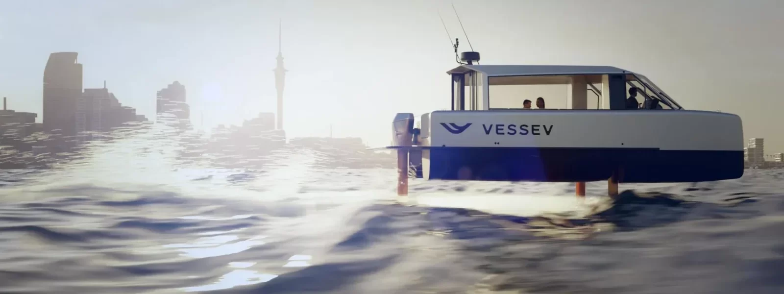 Vessev Launches World’s First Premium Tourism, Electric Hydrofoiling Vessel 